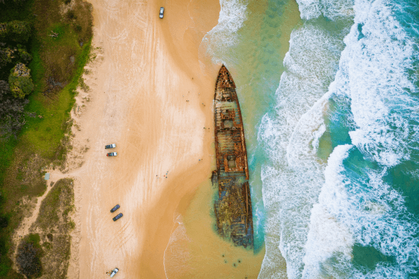 k'gari (Fraser Island) Maheno Shipwreck