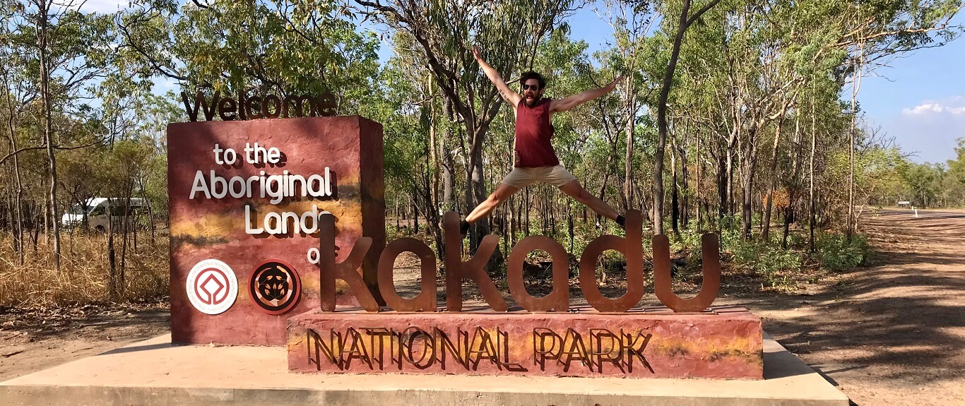 What is the average temperature in Kakadu?