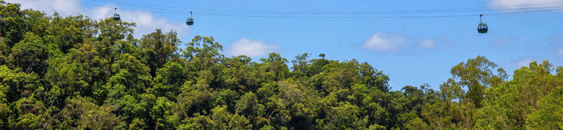 What can I see from the Kuranda Skyrail?