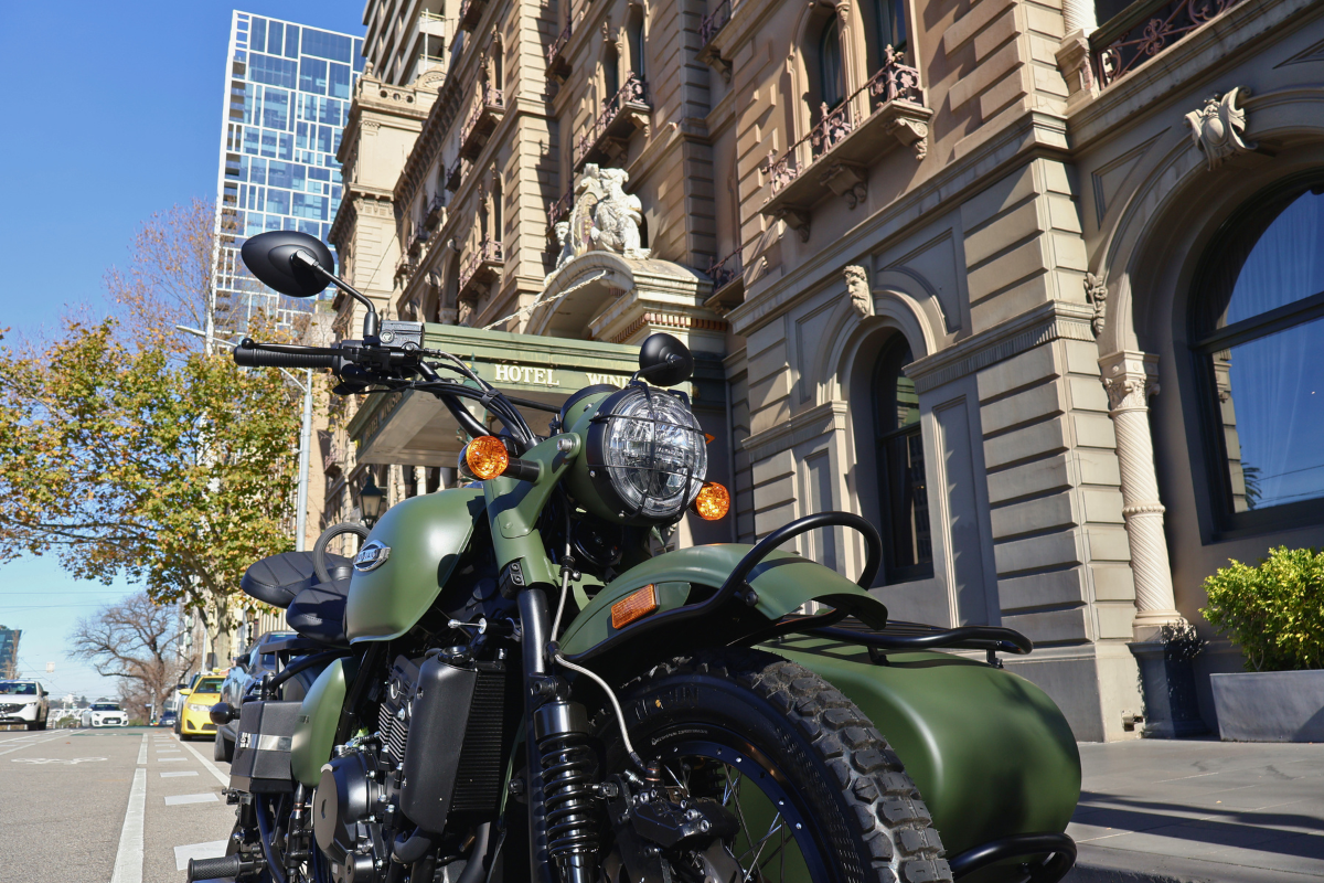 Melbourne Private Sidecar City Tour